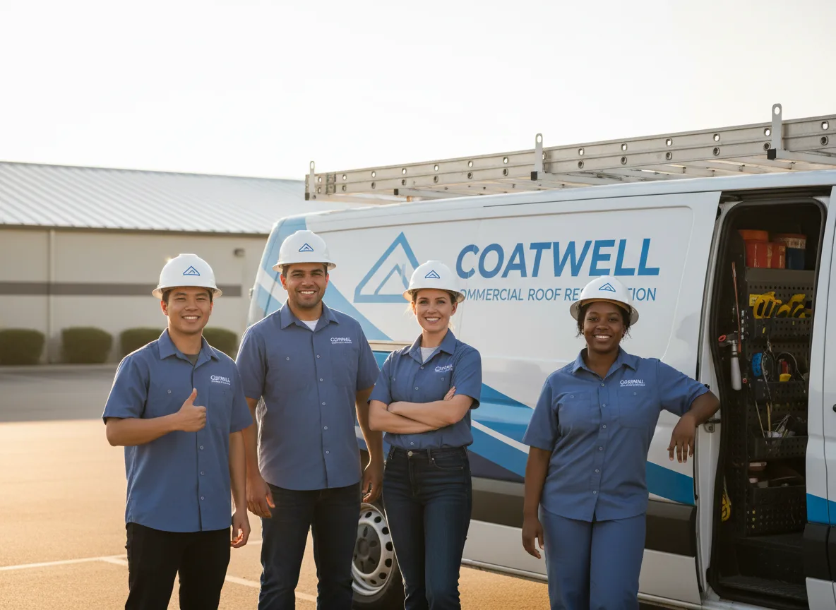 Commercial roof coating company in Archbald, PA